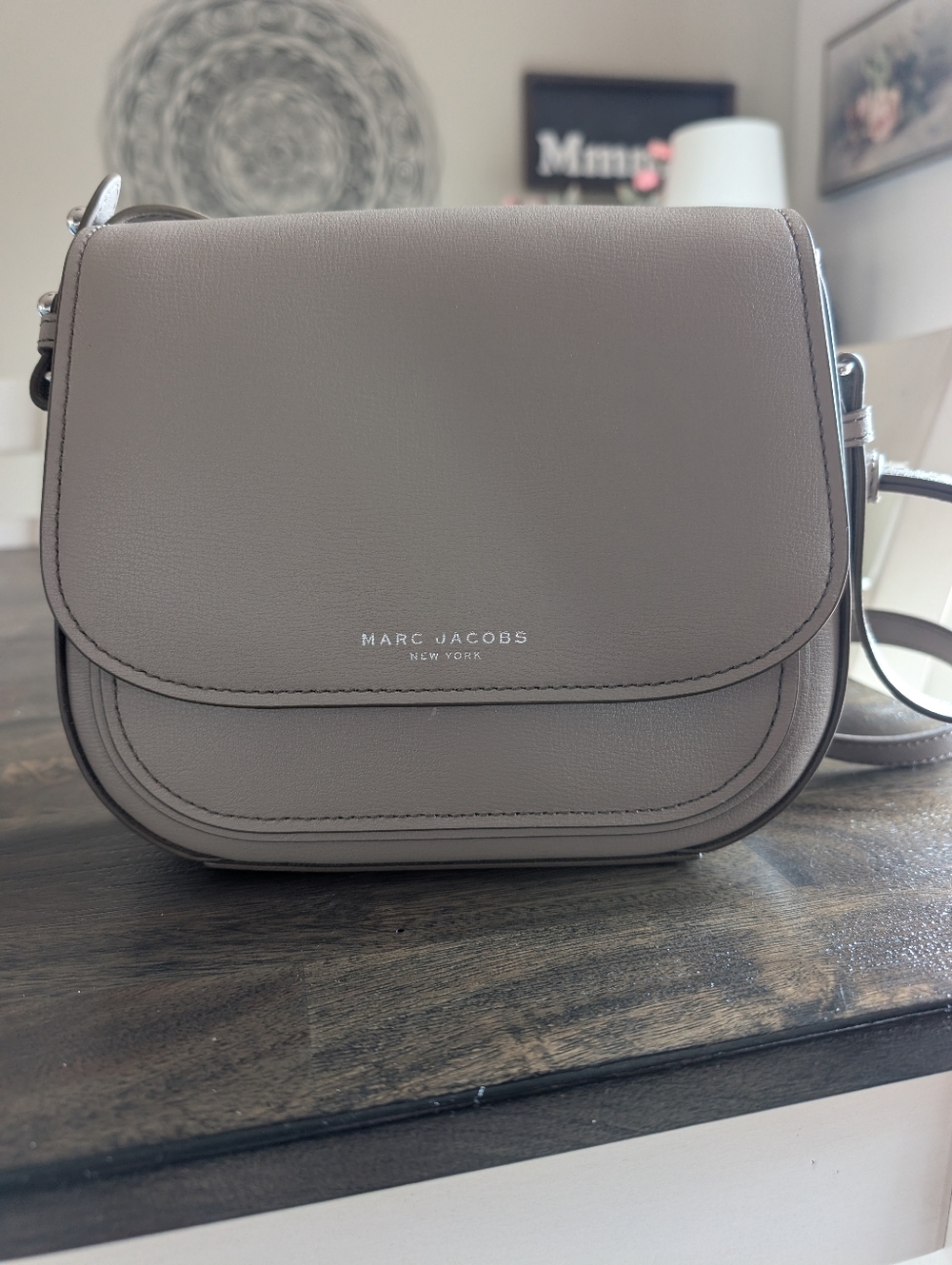 Marc Jacobs Taupe Mini Ryder Crossbody